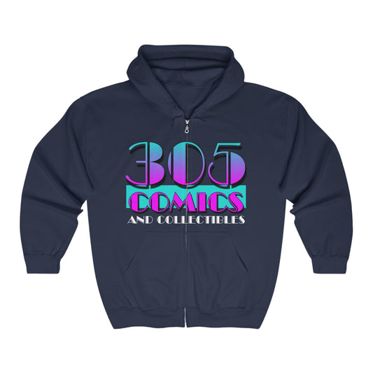 Unisex Heavy Blendâ„¢ Full Zip Hooded Sweatshirt