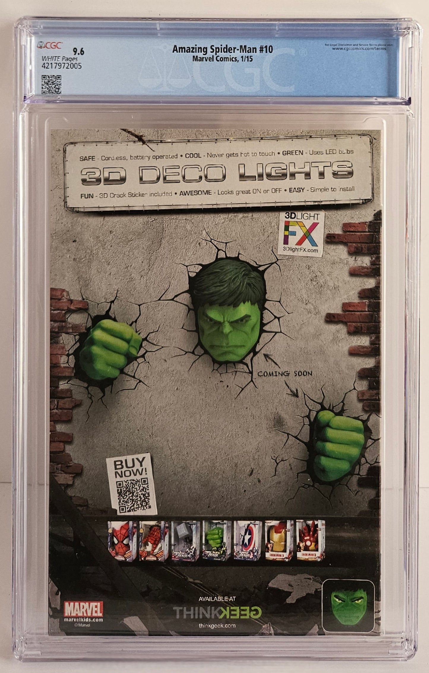 CGC 9.6 Amazing Spider-Man #10