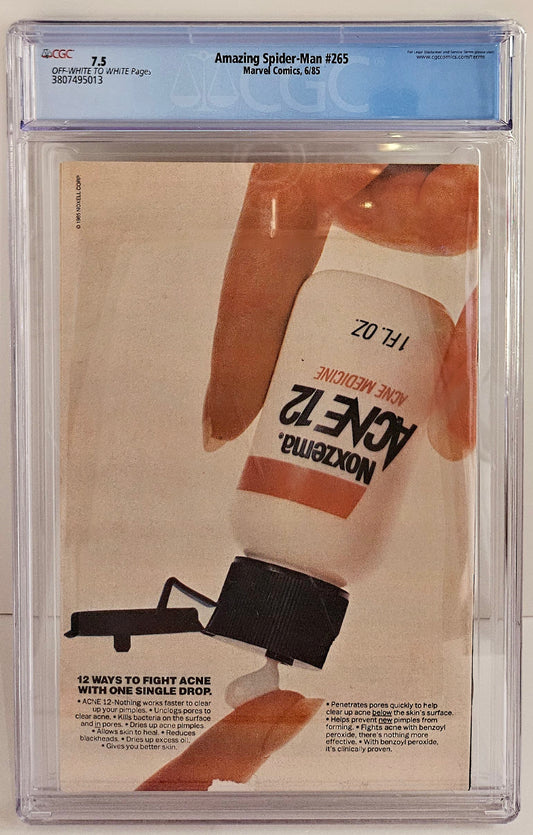 CGC 7.5 Amazing Spider-Man #265