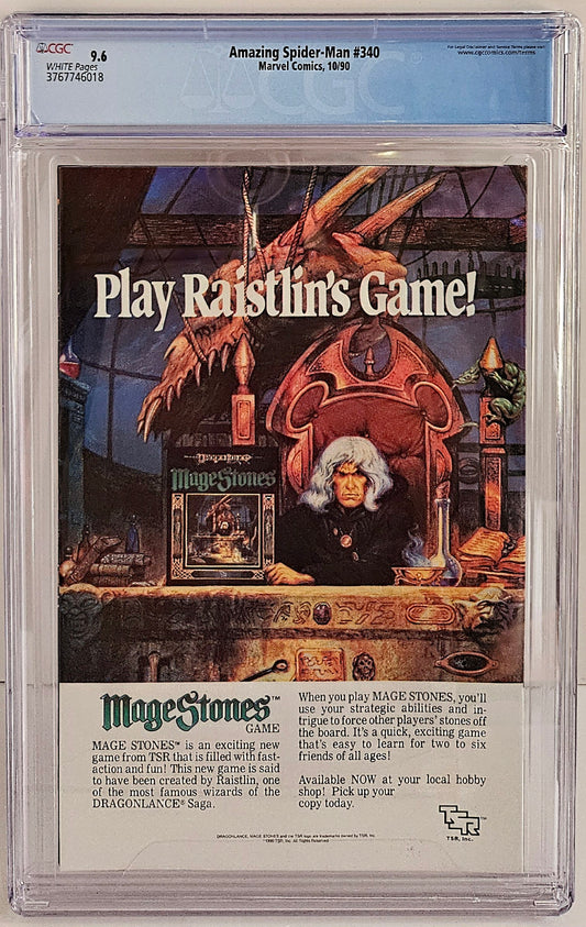 CGC 9.6 - Amazing Spider-Man #340
