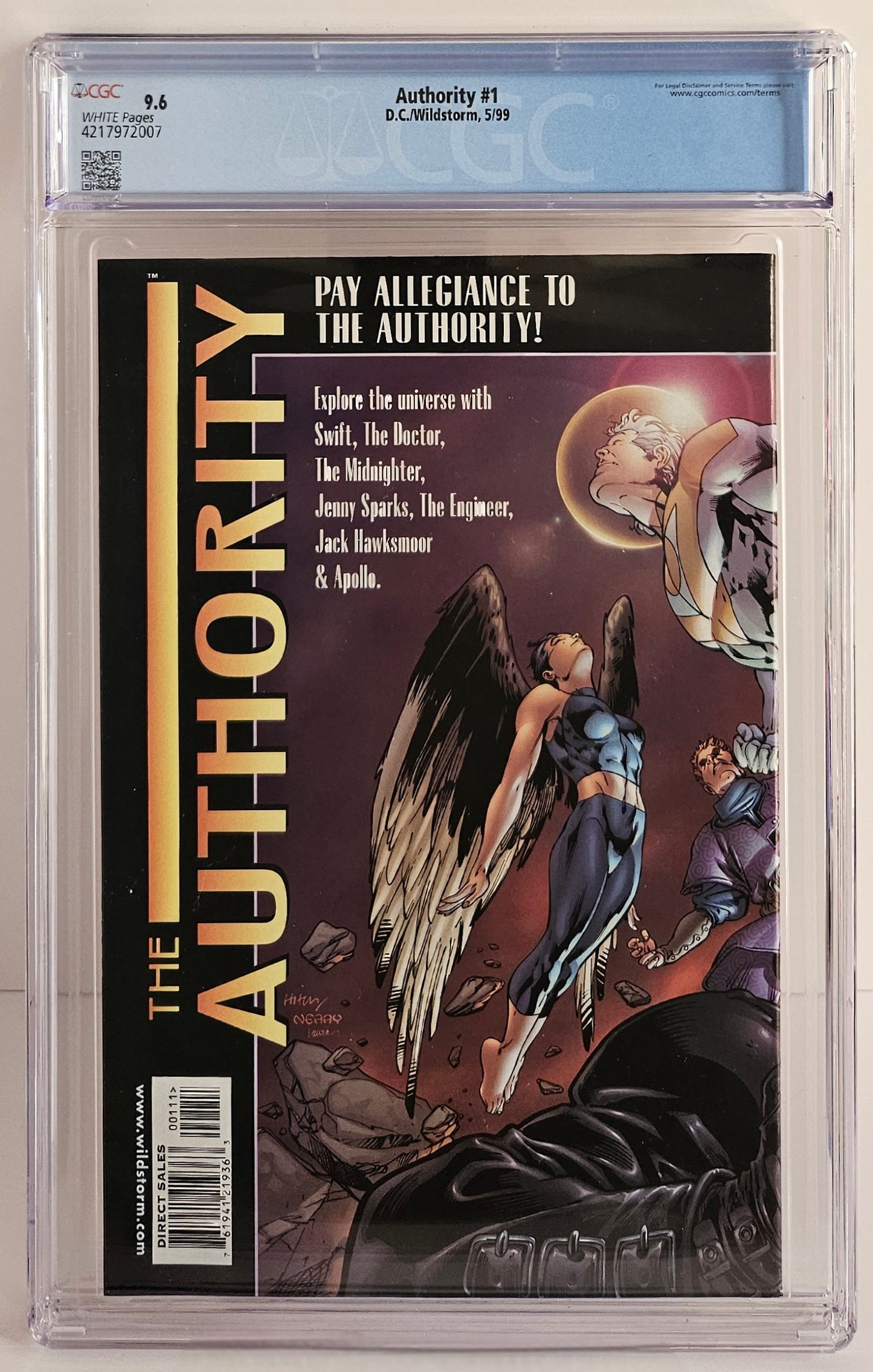 CGC 9.6 Authority #1