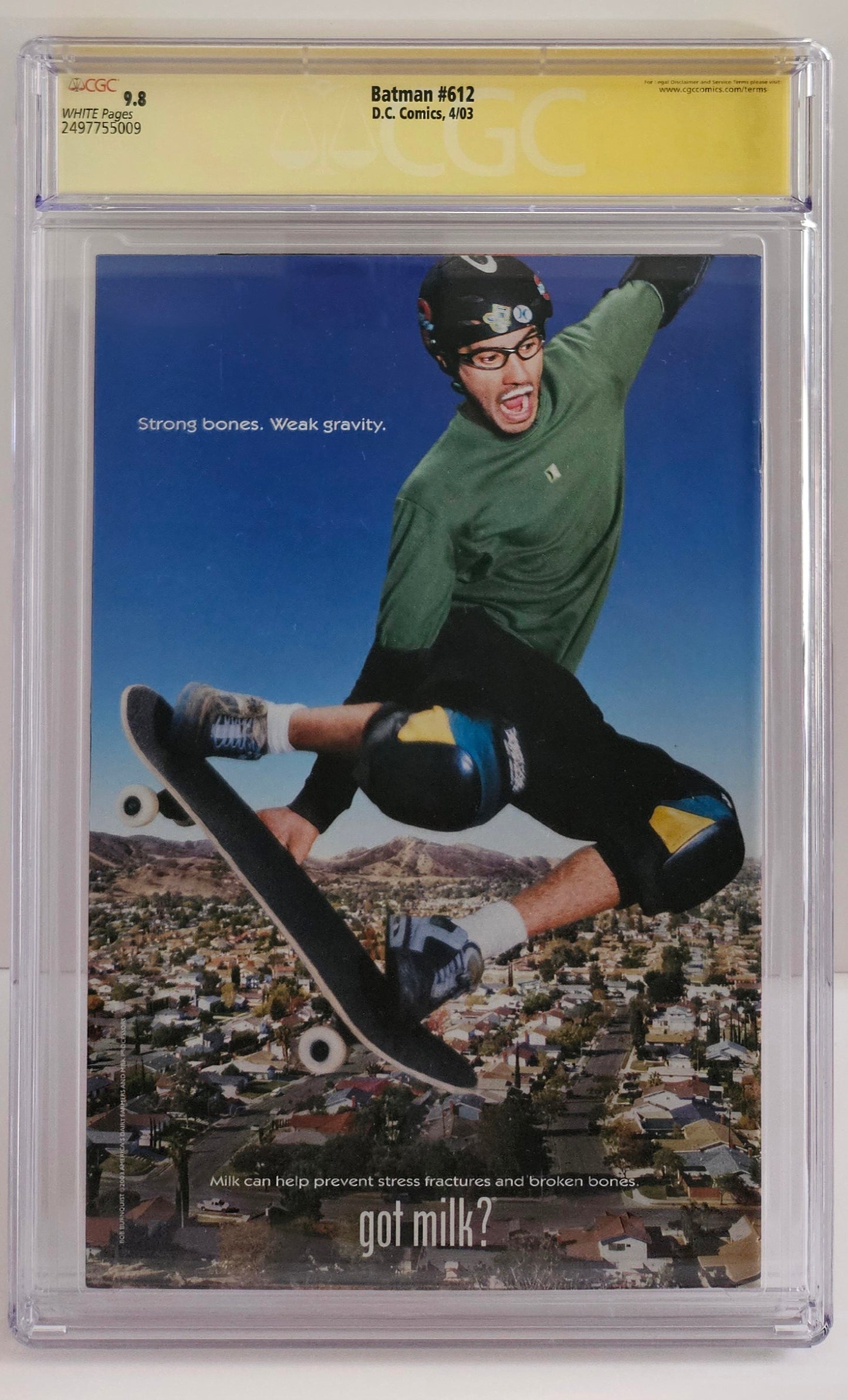 CGC SS 9.8 Batman #612 - Sinclair/Williams/Lee