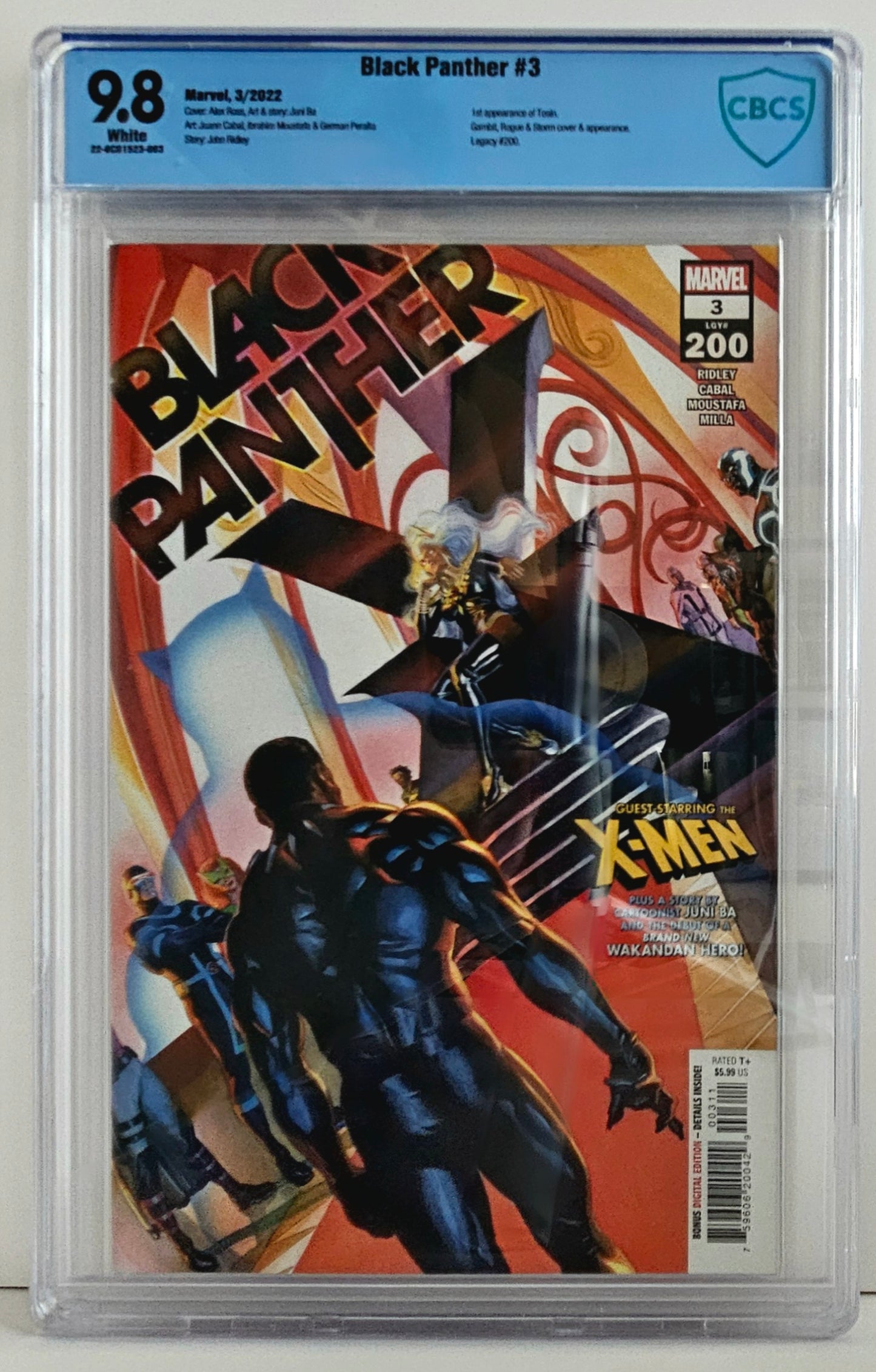CBCS 9.8 Black Panther #3