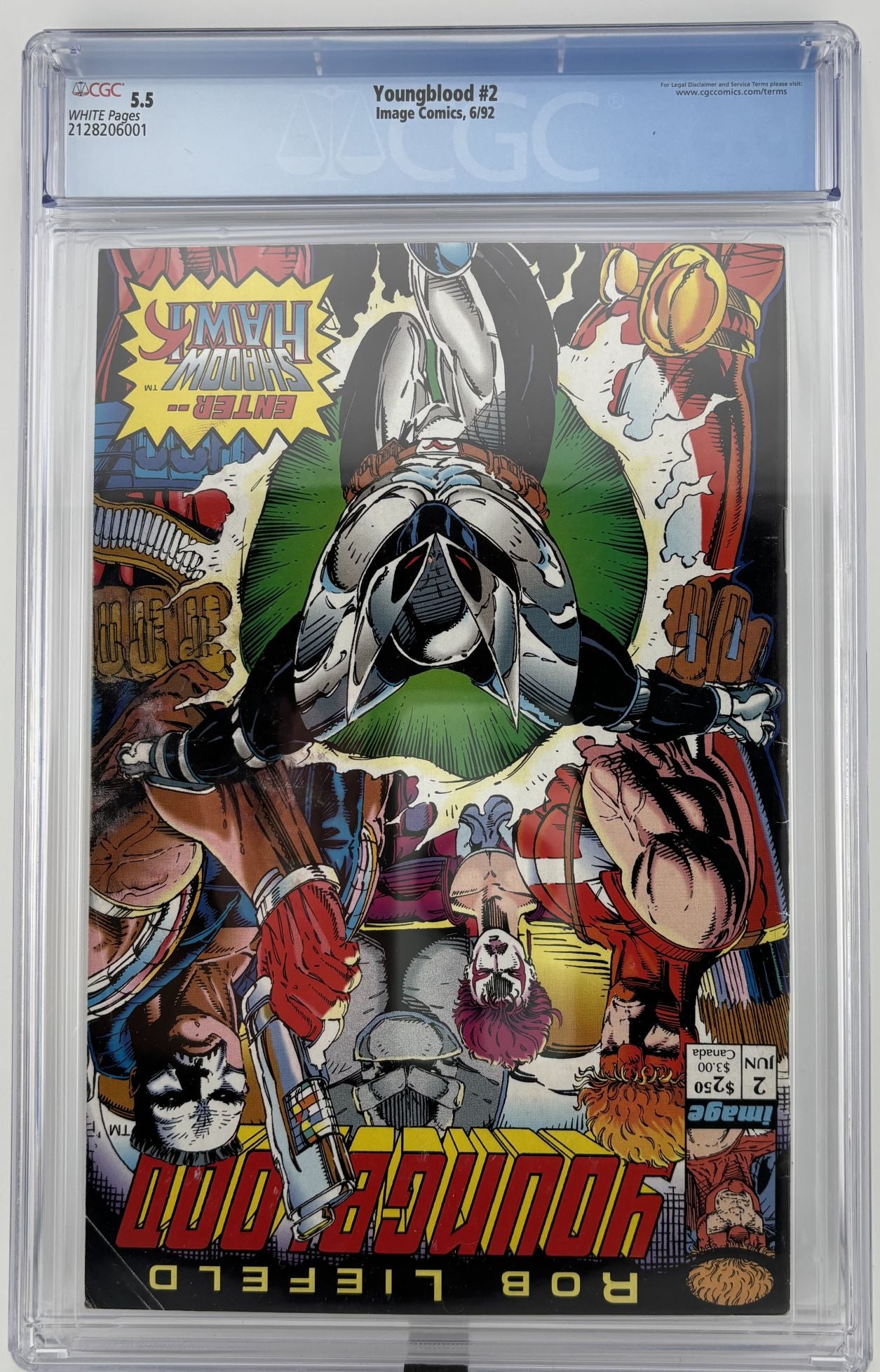 CGC 5.5 Youngblood #2