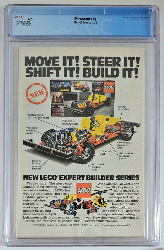 CGC 6.5 Micronauts #1