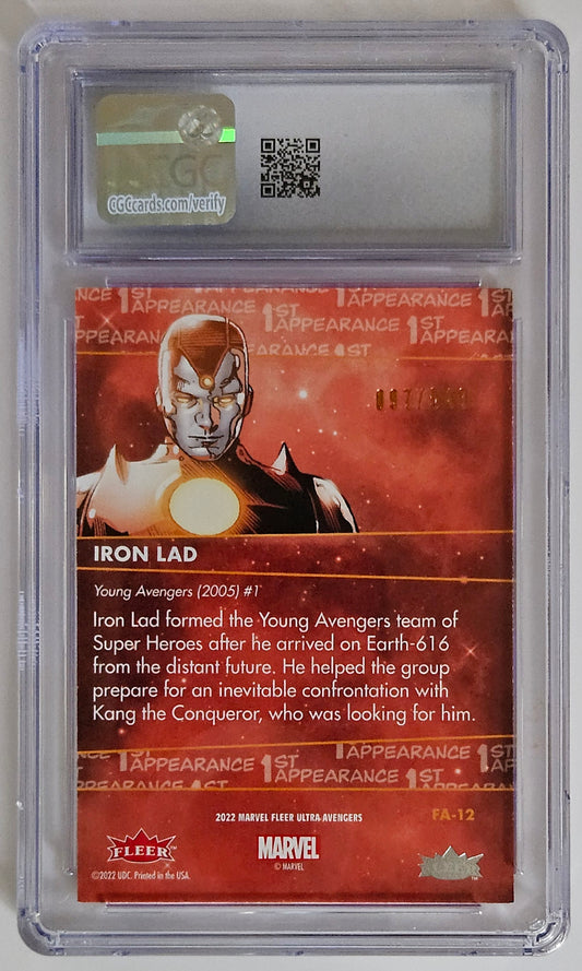 CGC 8.5 Iron Lad UD #FA-12 Orange