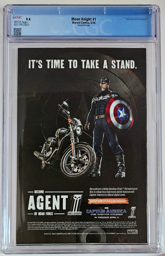 CGC 9.4 Moon Knight #1