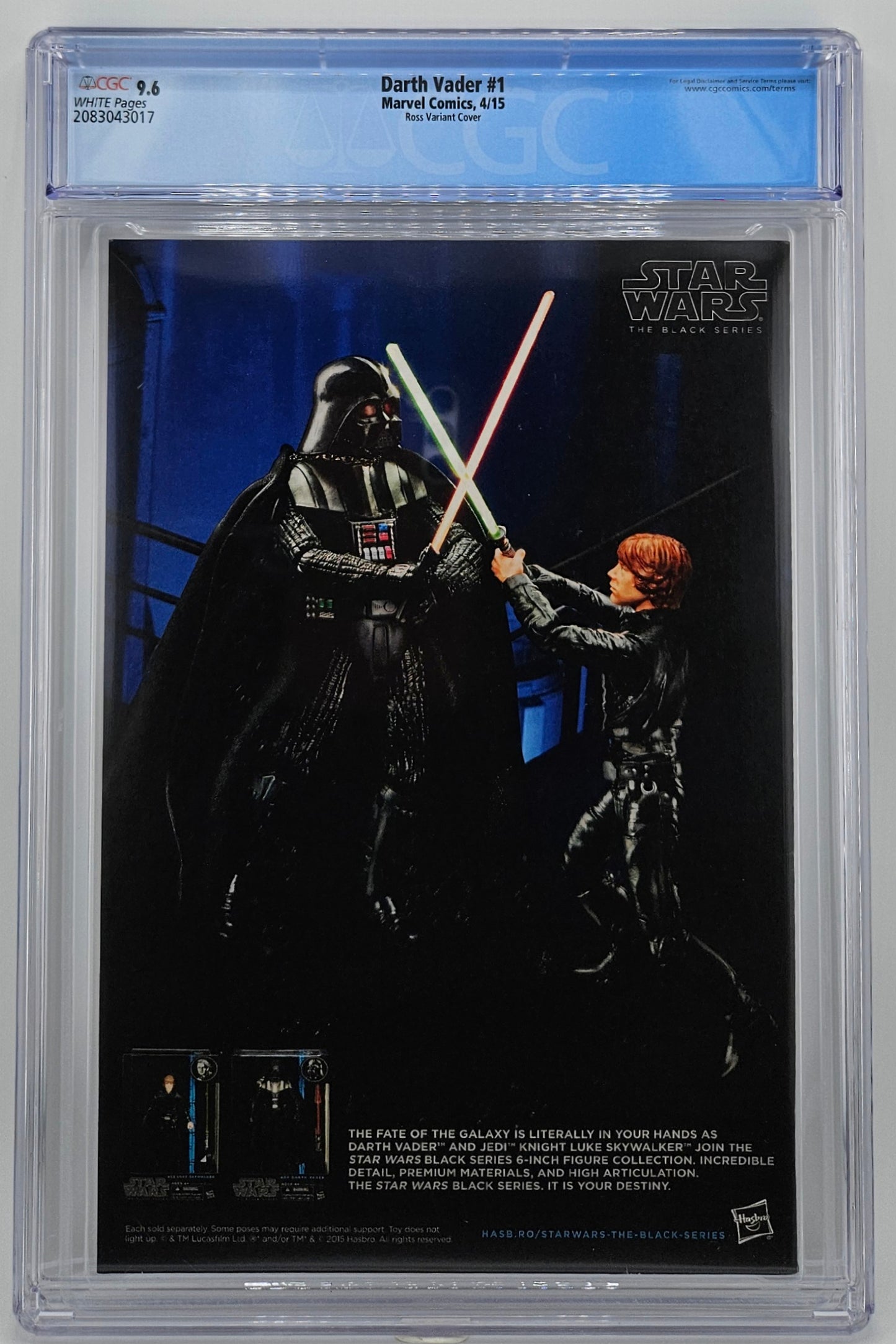 CGC 9.6 Darth Vader #1 - Ross