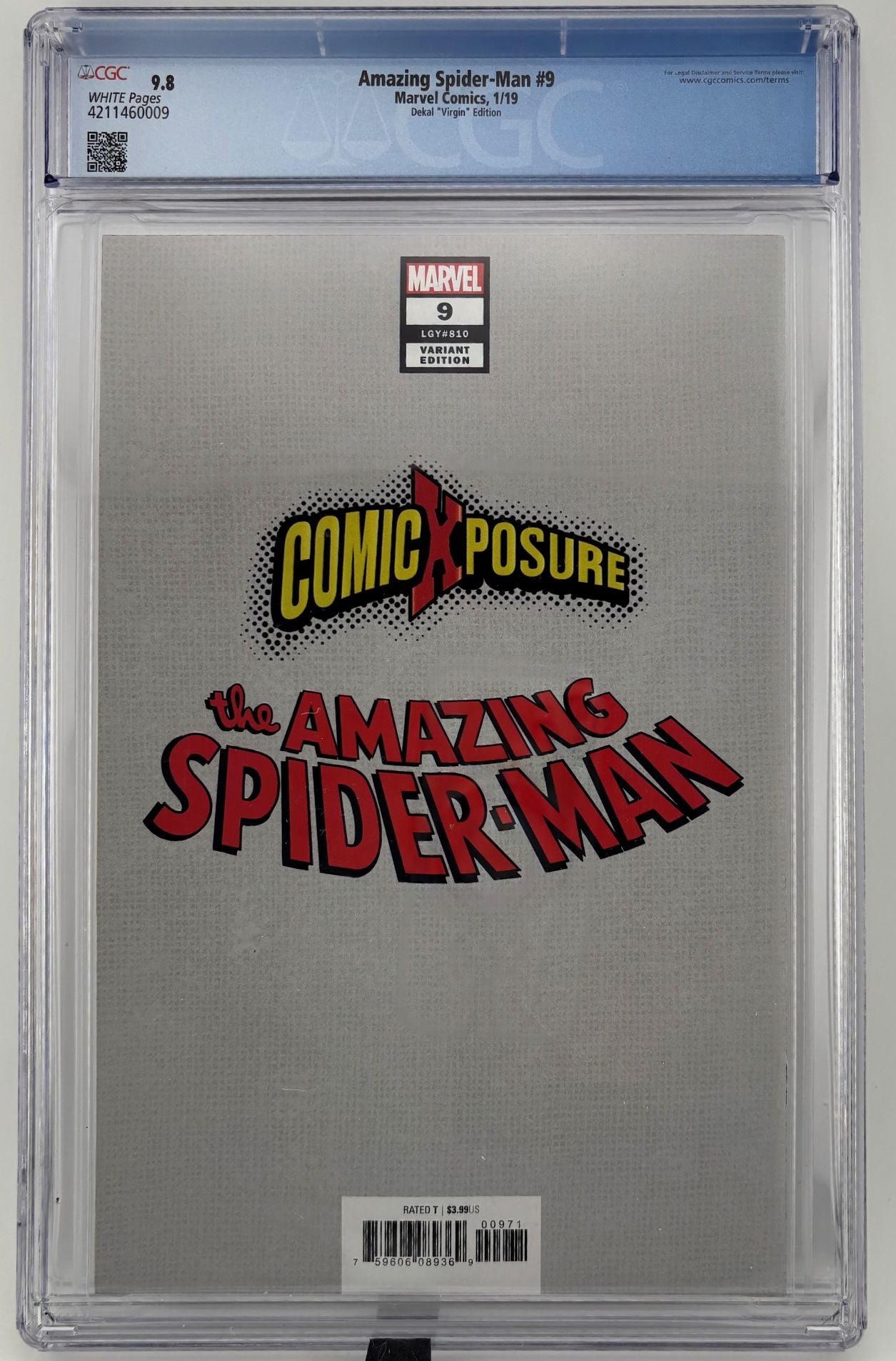 CGC 9.8 Amazing Spider-Man #9