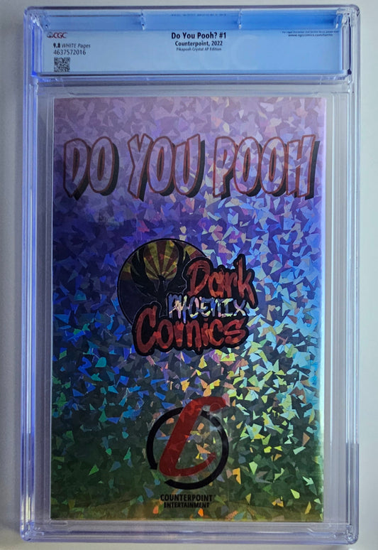 CGC 9.8 Do You Pooh? #1 - Artist Proof 8 (AP8) Crystal Foil