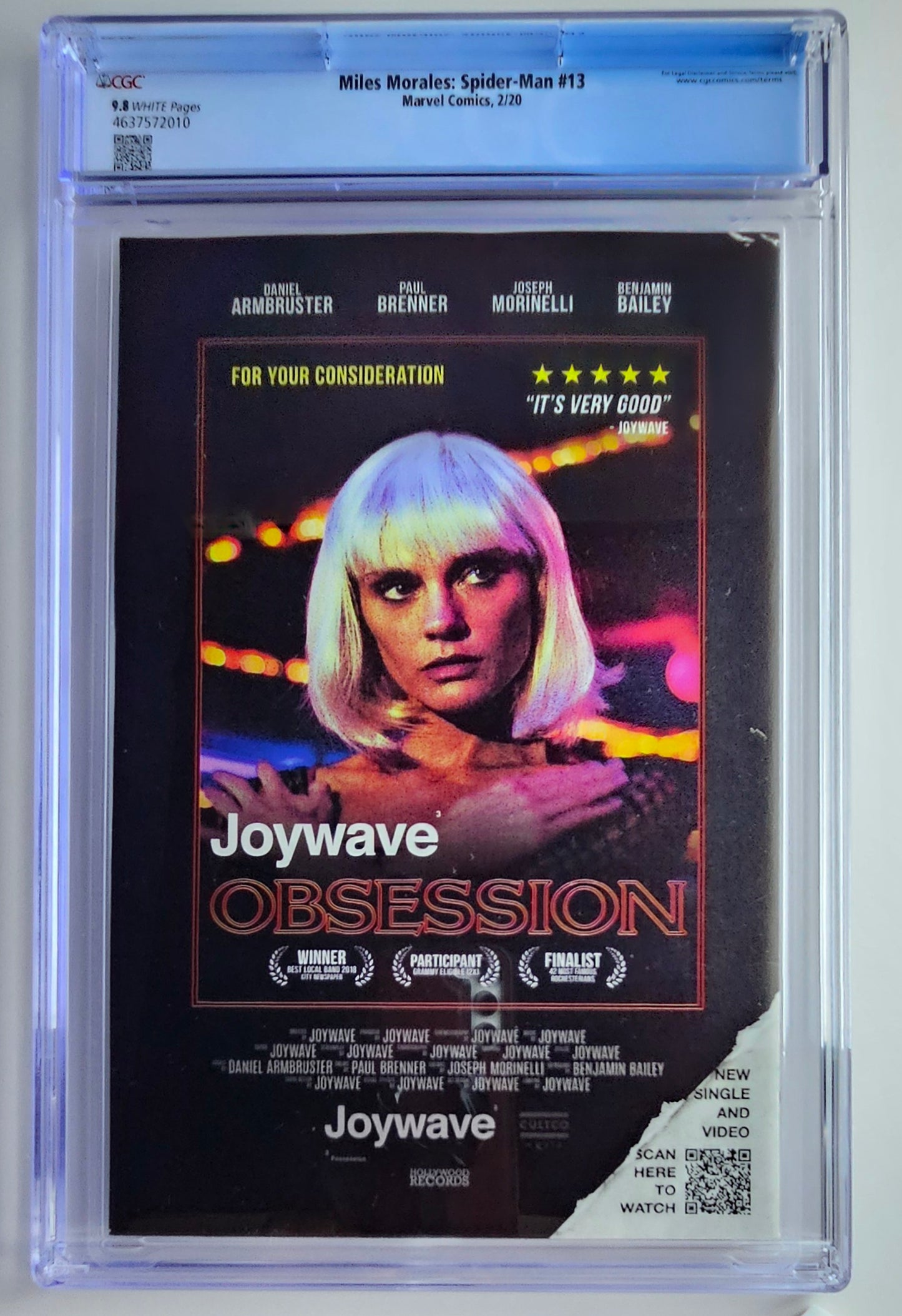 CGC 9.8 Miles Morales: Spider-Man #13