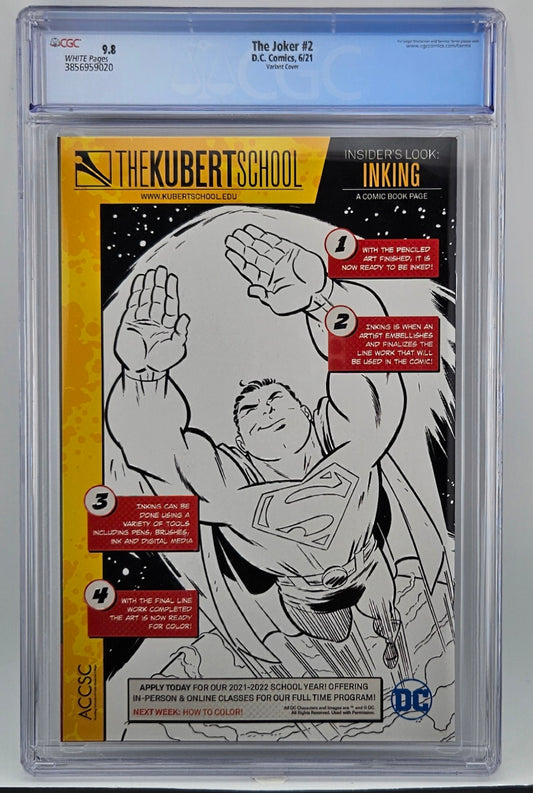 CGC 9.8 The Joker #2 - Bermejo