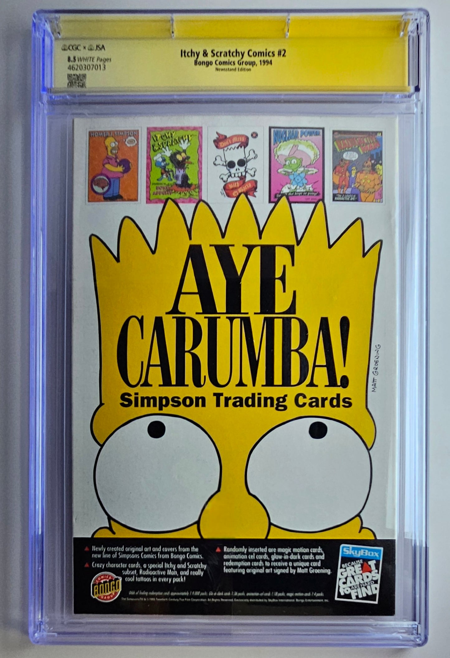 CGC SS 8.5 Itchy & Scratchy Comics #1 - Morrison