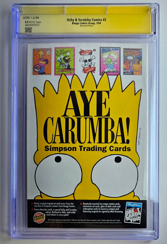 CGC SS 8.5 Itchy & Scratchy Comics #1 - Morrison