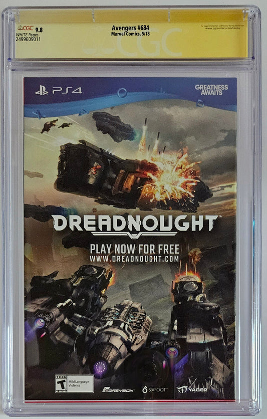 CGC SS 9.8 Avengers #684 Brooks