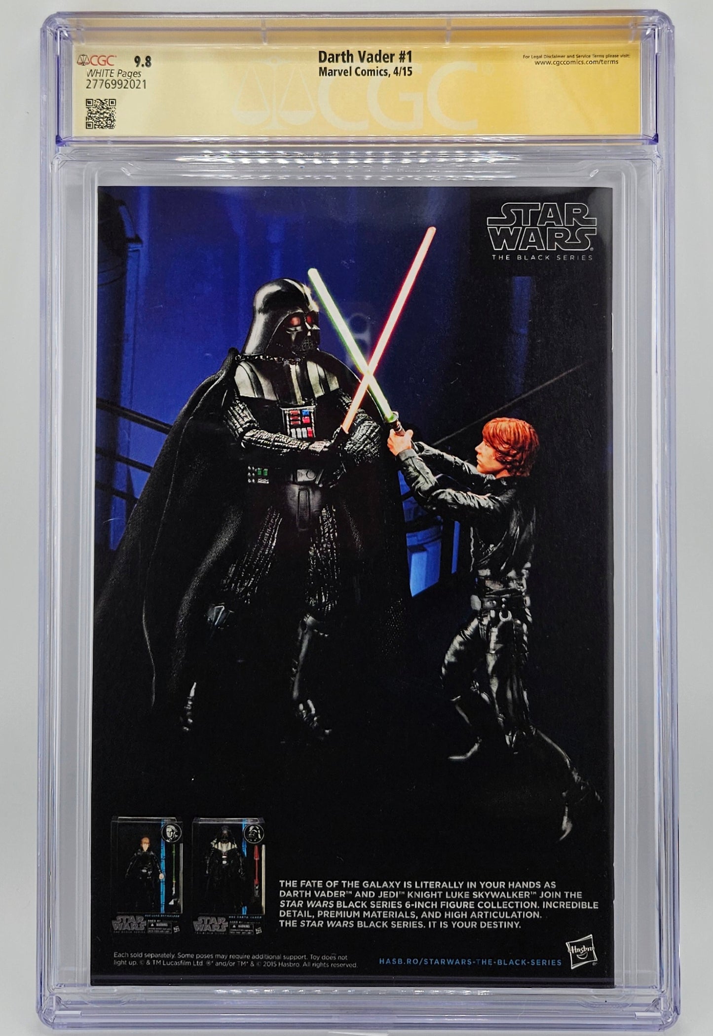 CGC SS 9.8 Darth Vader #1 - Granov