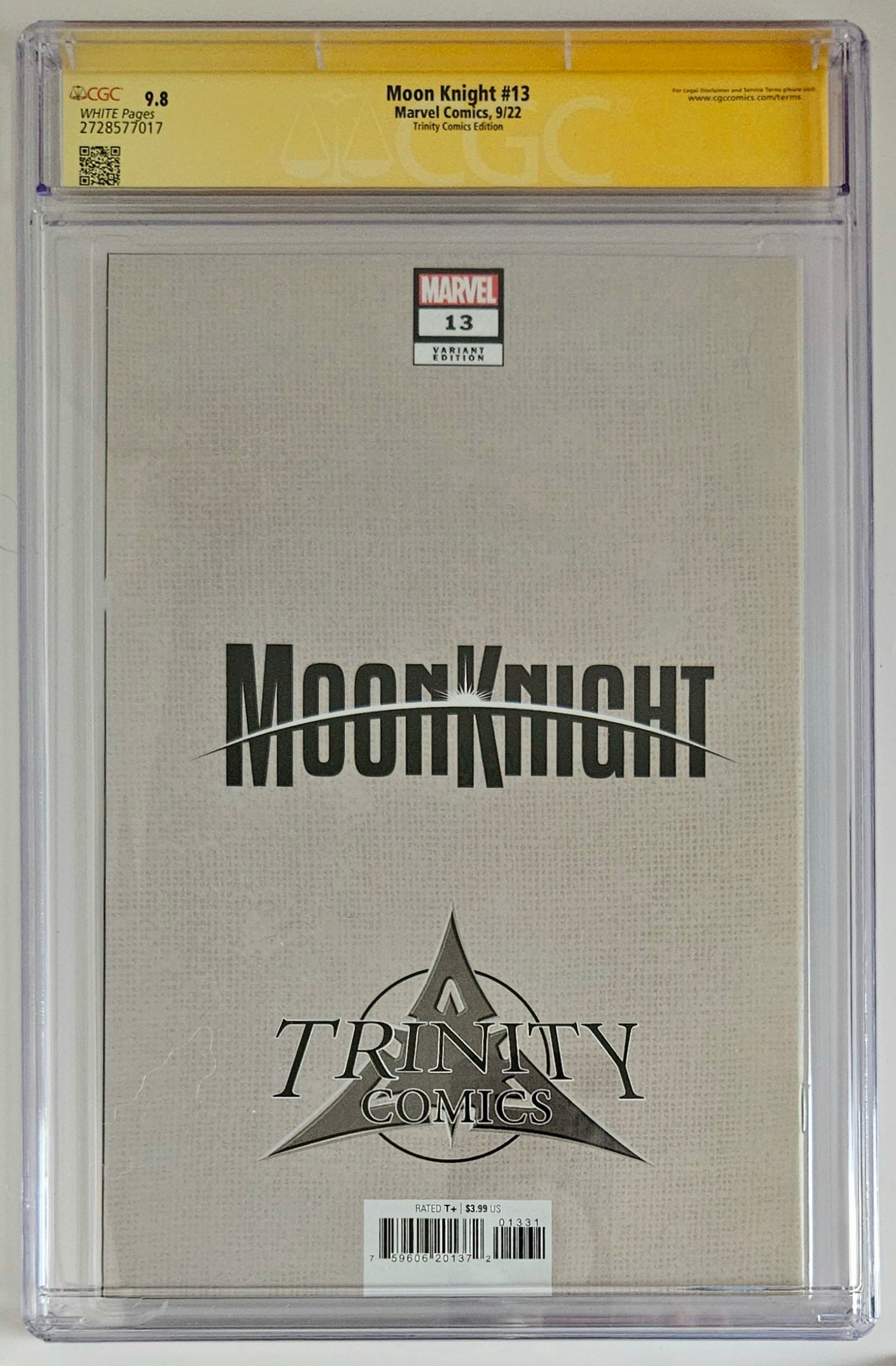 CGC SS 9.8 Moon Knight #13