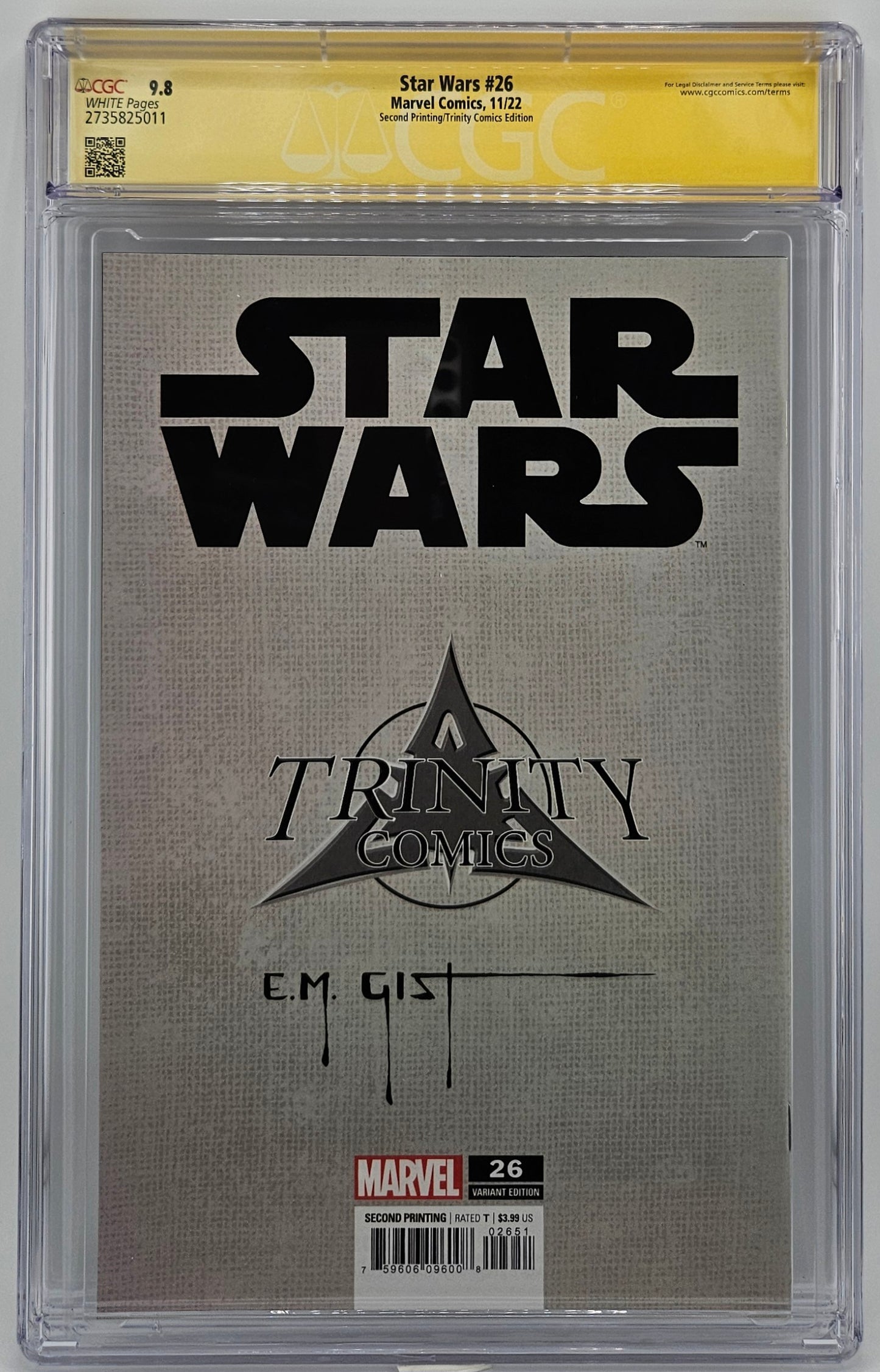 CGC SS 9.8 Star Wars #26 - Gist
