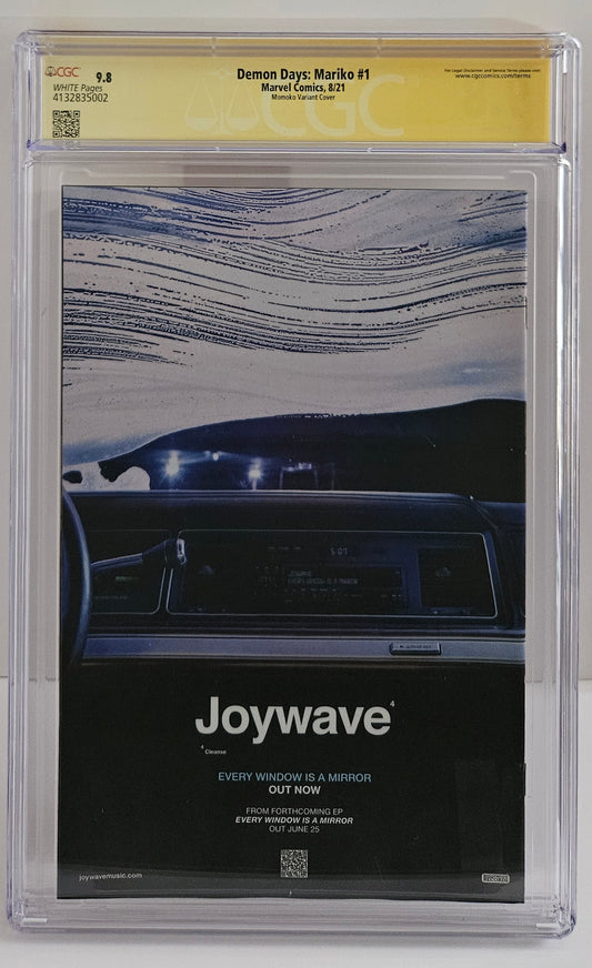 CGC SS 9.8 Demon Days: Mariko #1 - Momoko