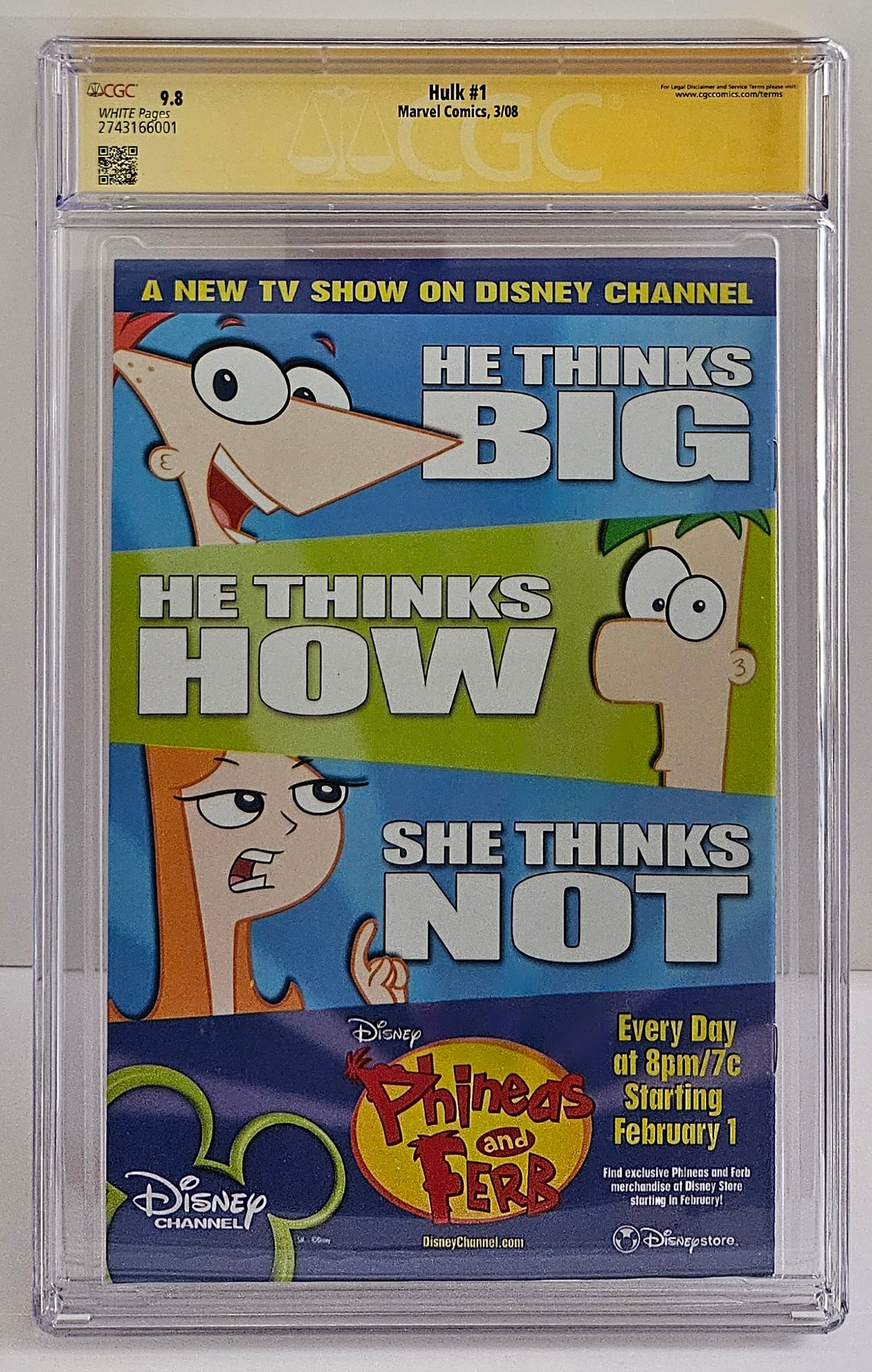 CGC SS 9.8 Hulk #1 - Loeb/McGuinness