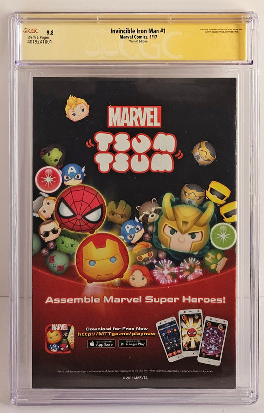 CGC SS 9.8 Invincible Iron Man #1