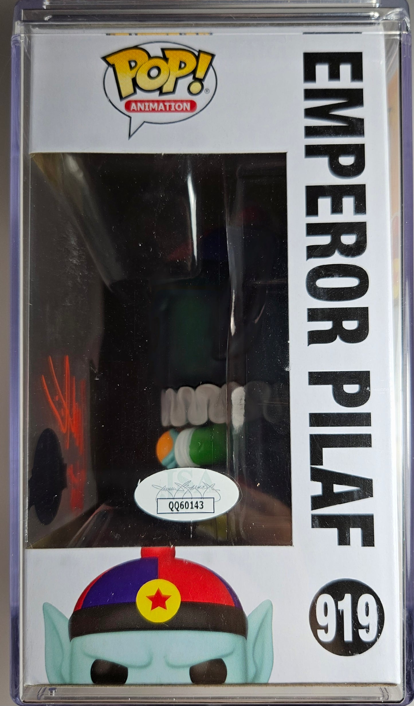DragonBall - Emperor Pilaf #919 JSA Auto - Funko Pop!