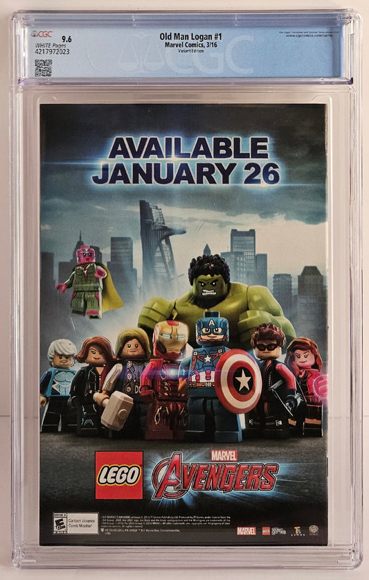 CGC 9.6 Old Man Logan #1
