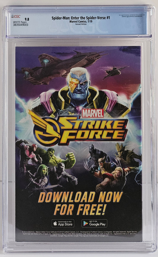 CGC 9.8 Spider-Man: Enter the Spider-Verse #1