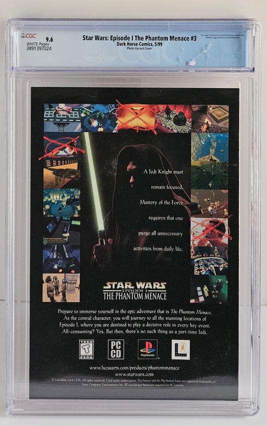 CGC 9.6 Star Wars: Episode I - The Phantom Menace #3
