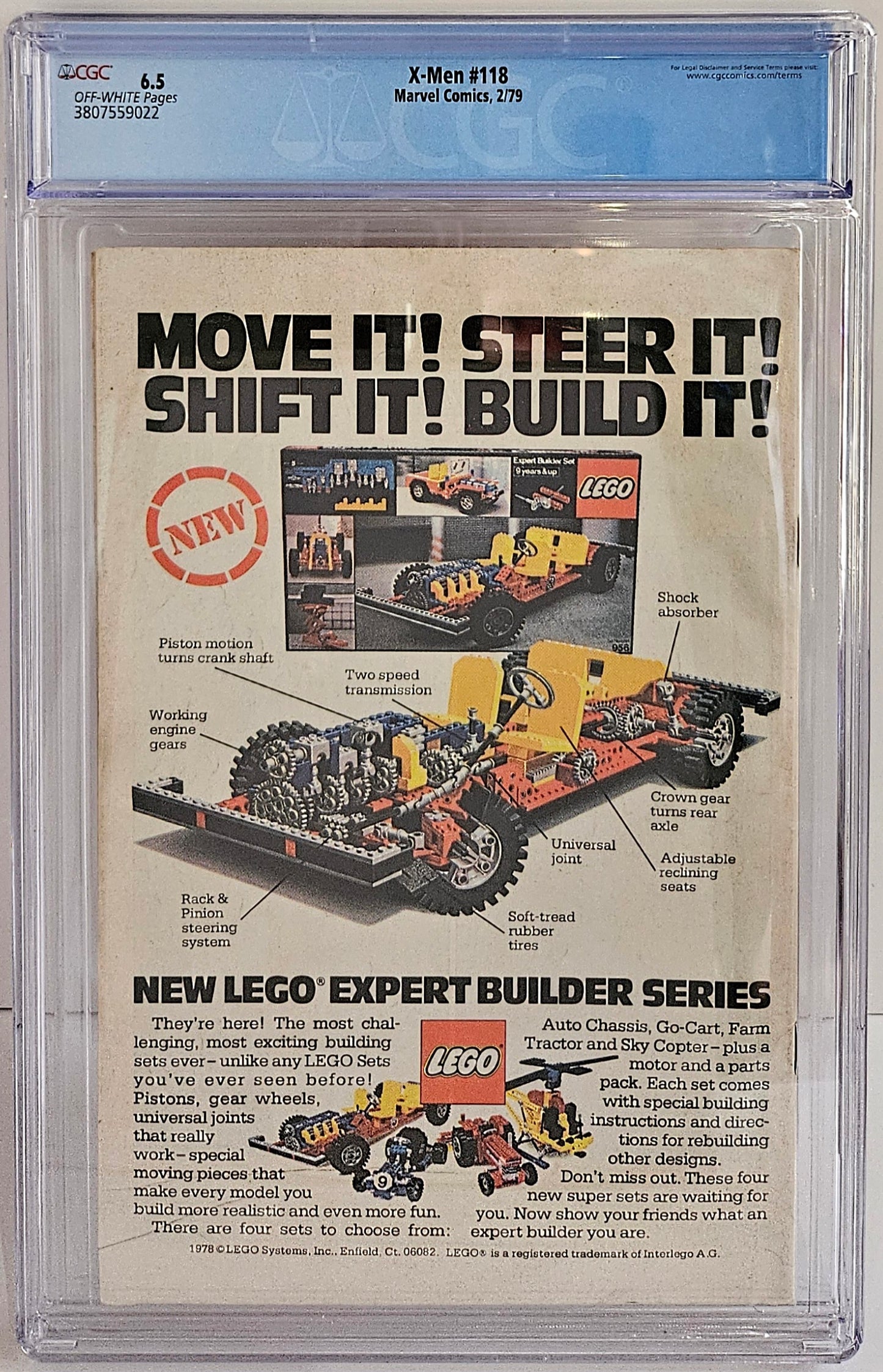 CGC 6.5 Uncanny X-Men #118