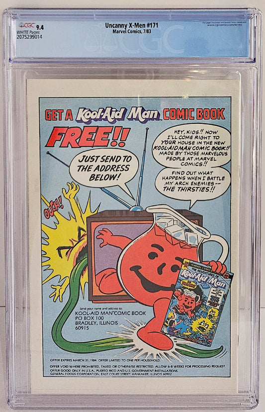 CGC 9.4 The Uncanny X-Men #171