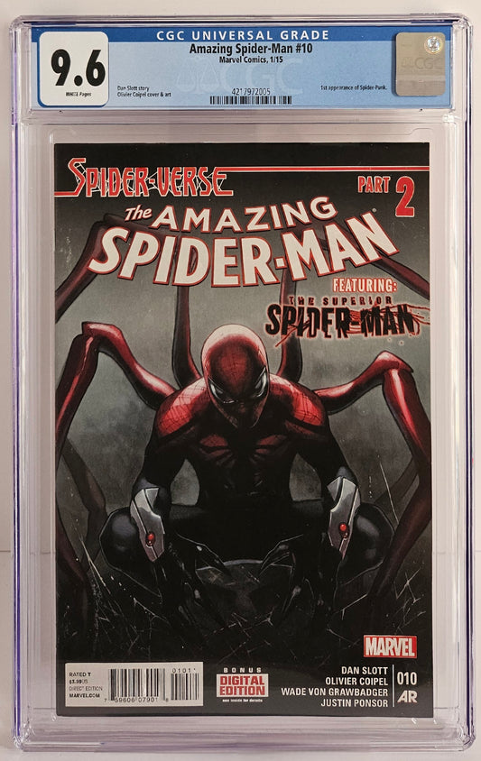 CGC 9.6 Amazing Spider-Man #10