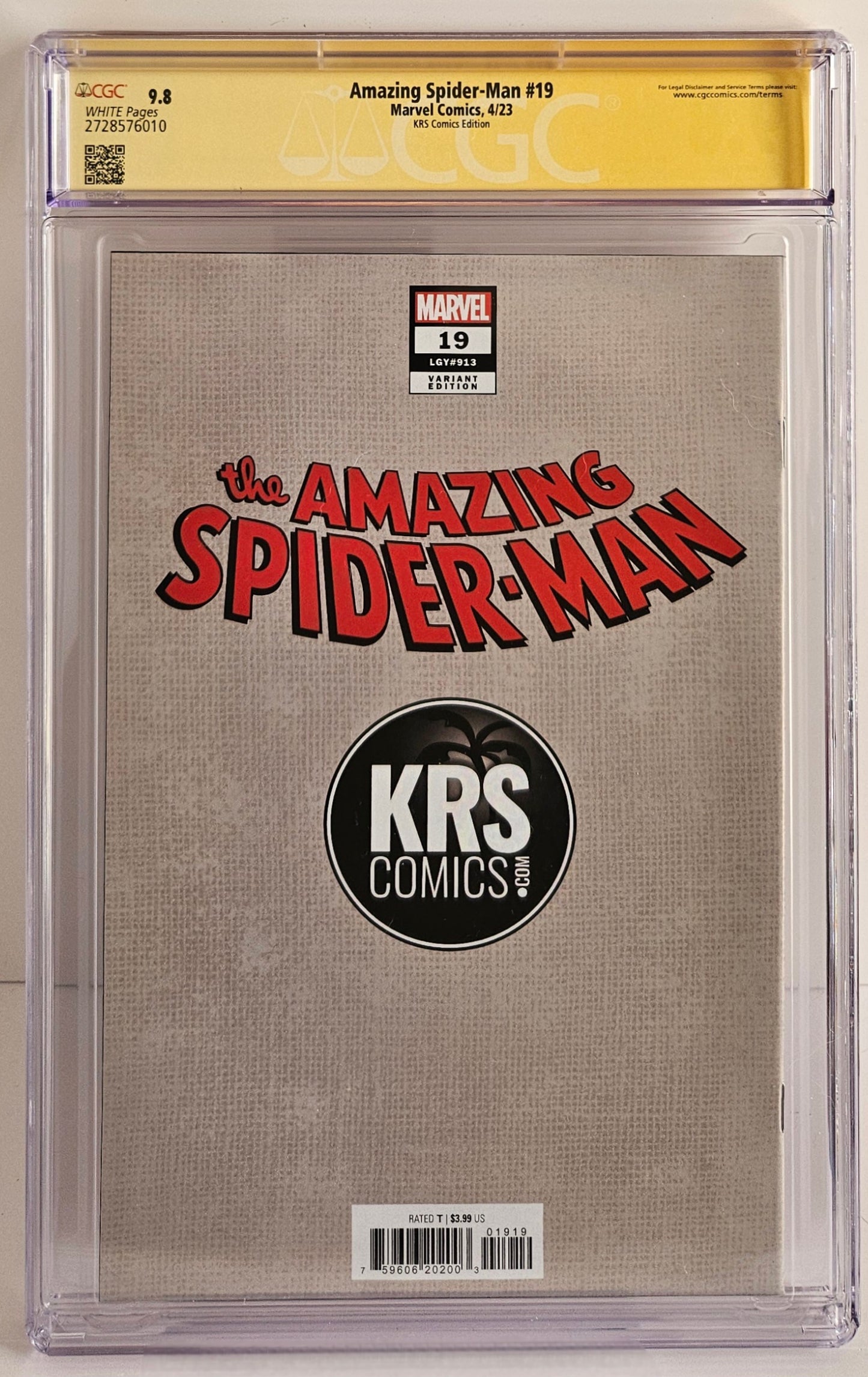 CGC 9.8 Amazing Spider-Man #19