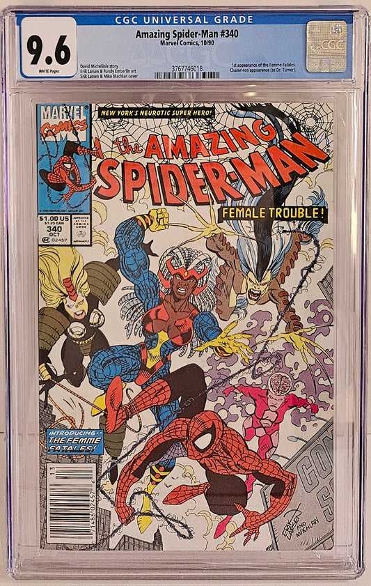 CGC 9.6 - Amazing Spider-Man #340