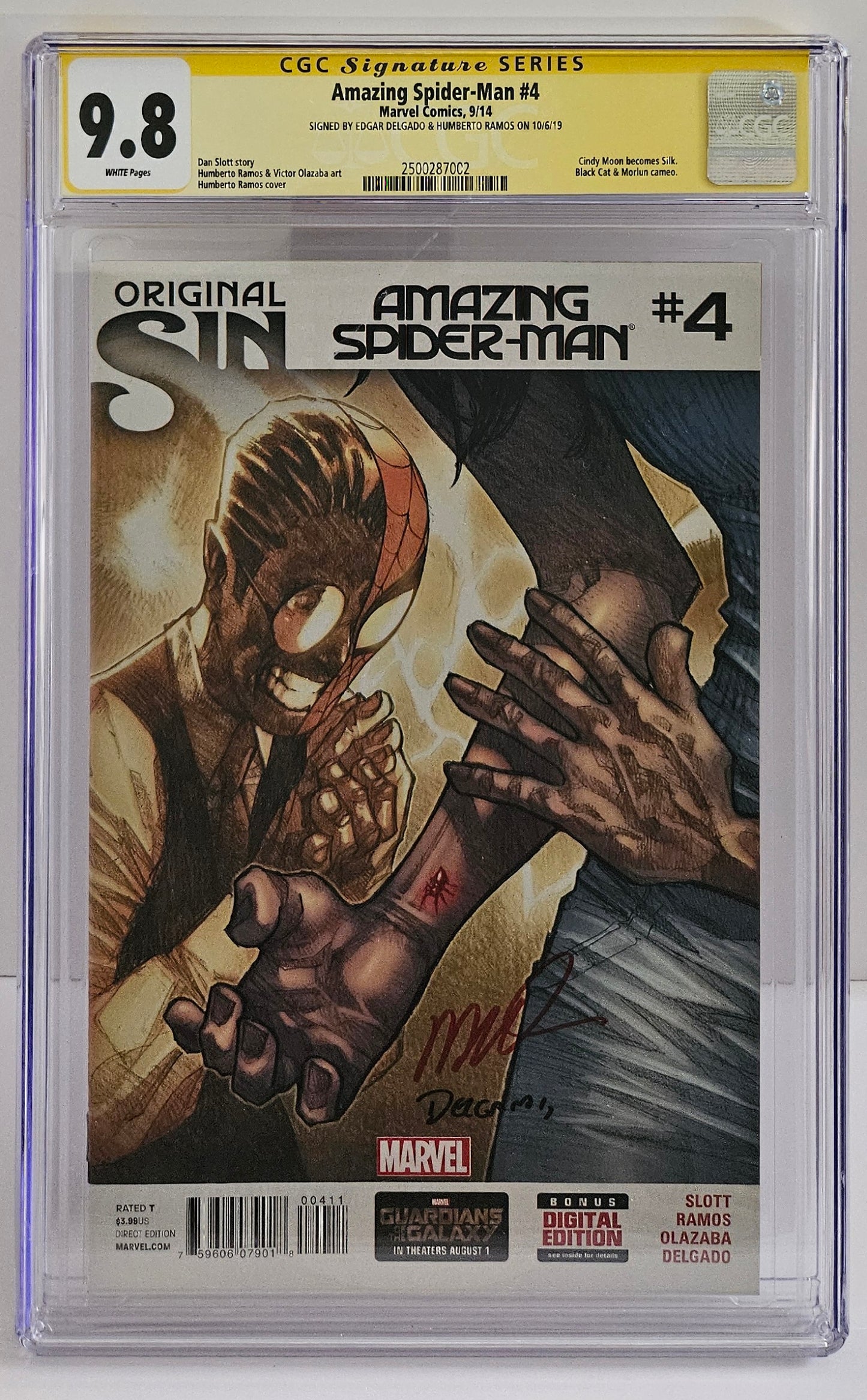 CGC SS 9.8 Amazing Spider-Man #4 - Delgado/Ramos