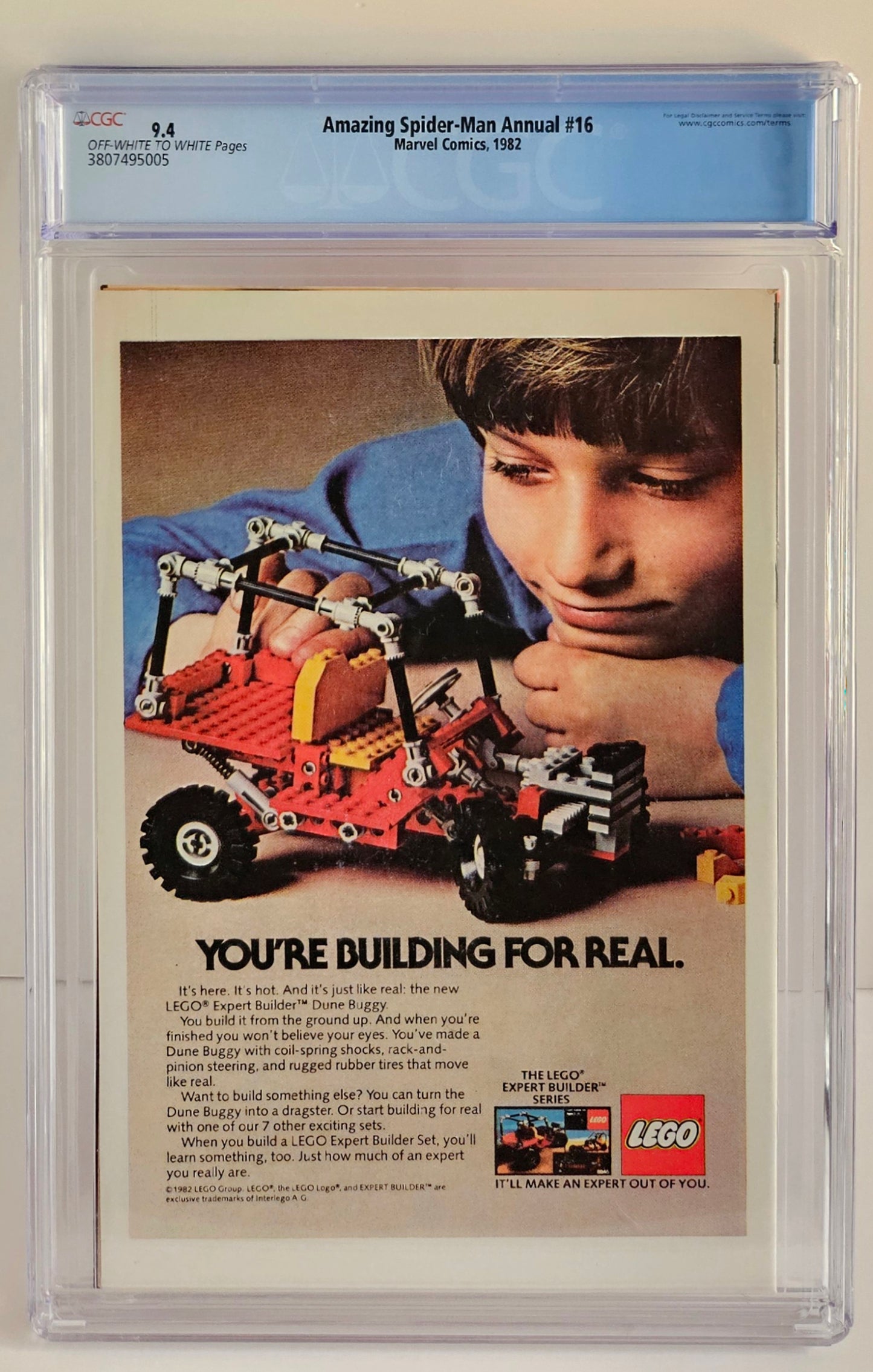 CGC 9.4 Amazing Spider-Man Annual #16