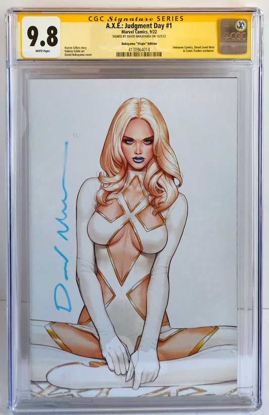 CGC SS 9.8 A.X.E.: Judgment Day #1 Nakayma2