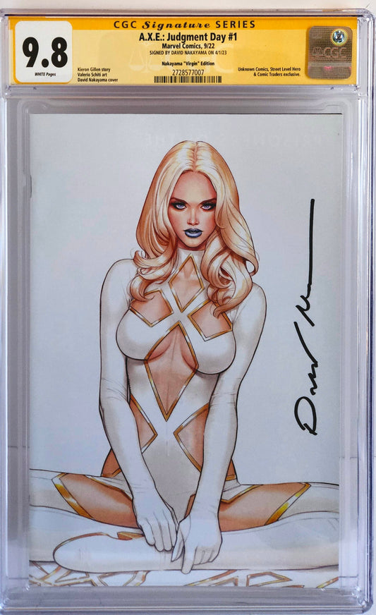 CGC SS 9.8 A.X.E.: Judgment Day #1 Nakayma