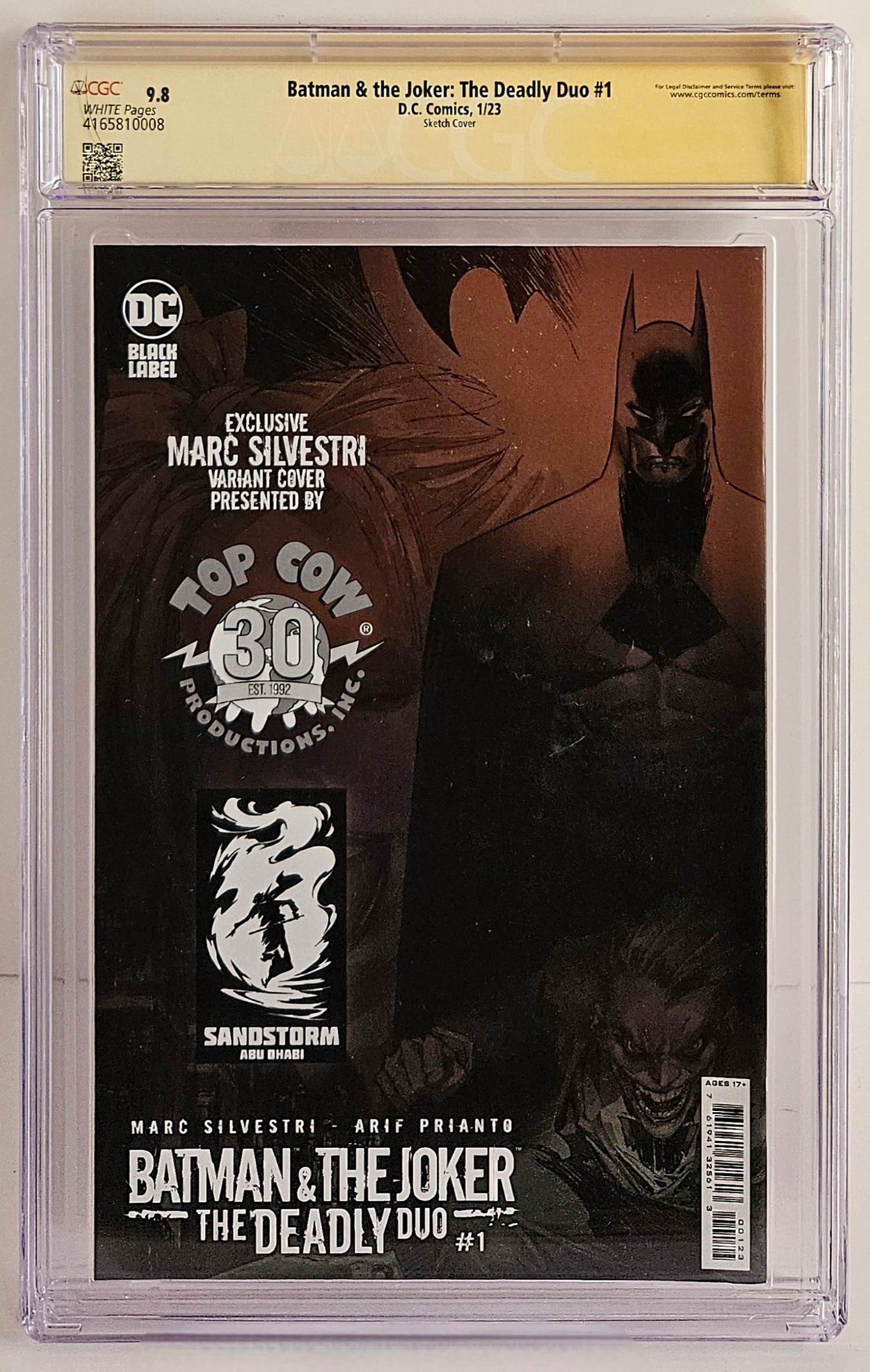CGC SS 9.8 Batman & The Joker: The Deadly Duo #1