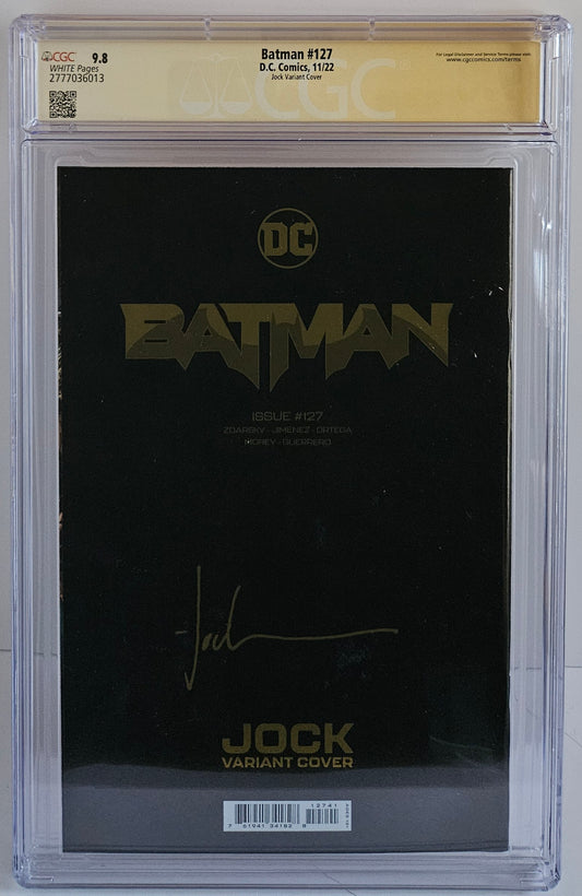 CGC SS 9.8 Batman #127 Jock