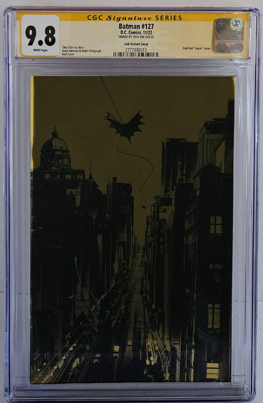 CGC SS 9.8 Batman #127 Jock