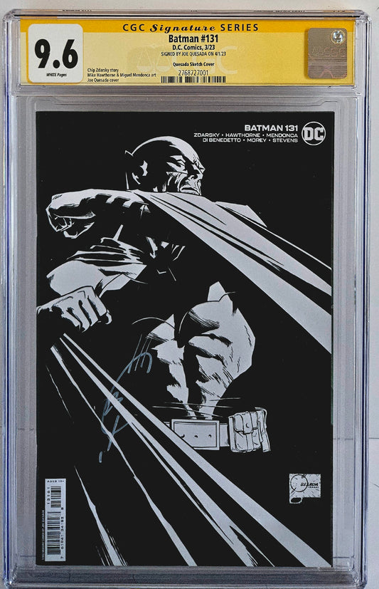 CGC SS 9.6 Batman #131 Quesada