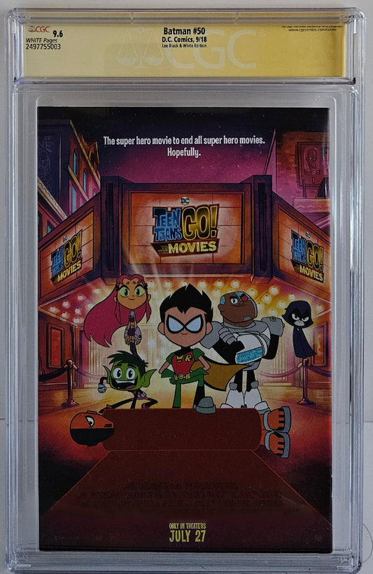 CGC SS 9.6 Batman #50 3x Signed