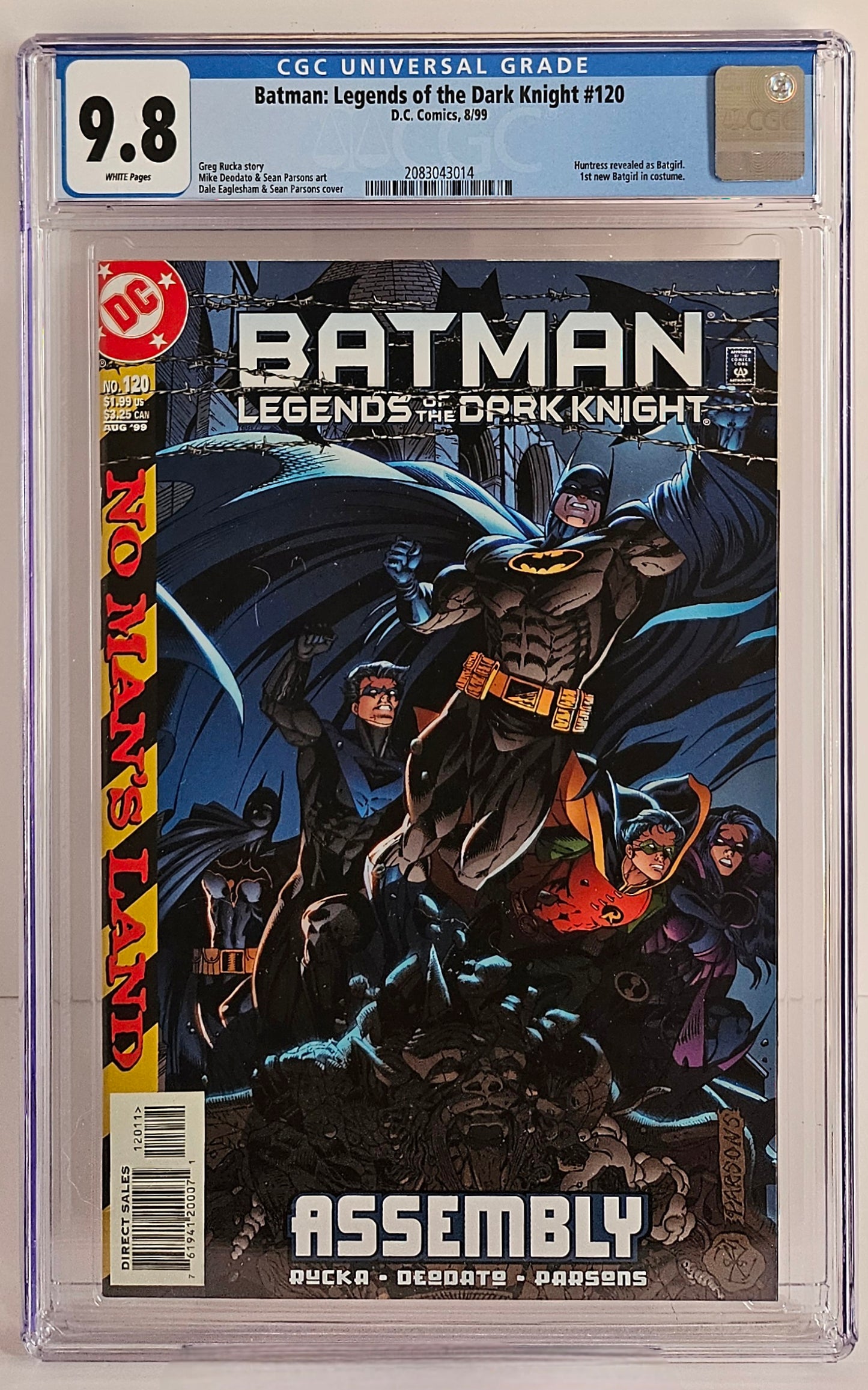 CGC 9.8 Batman: Legends of the Dark Knight #120