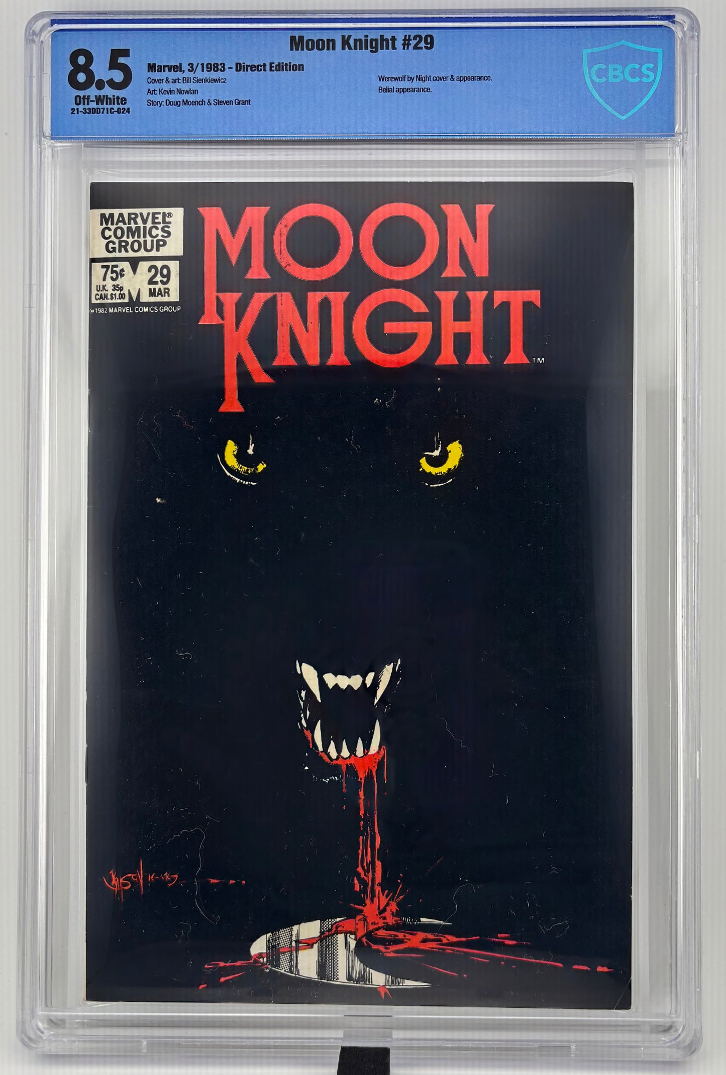 CBCS 8.5 Moon Knight #29