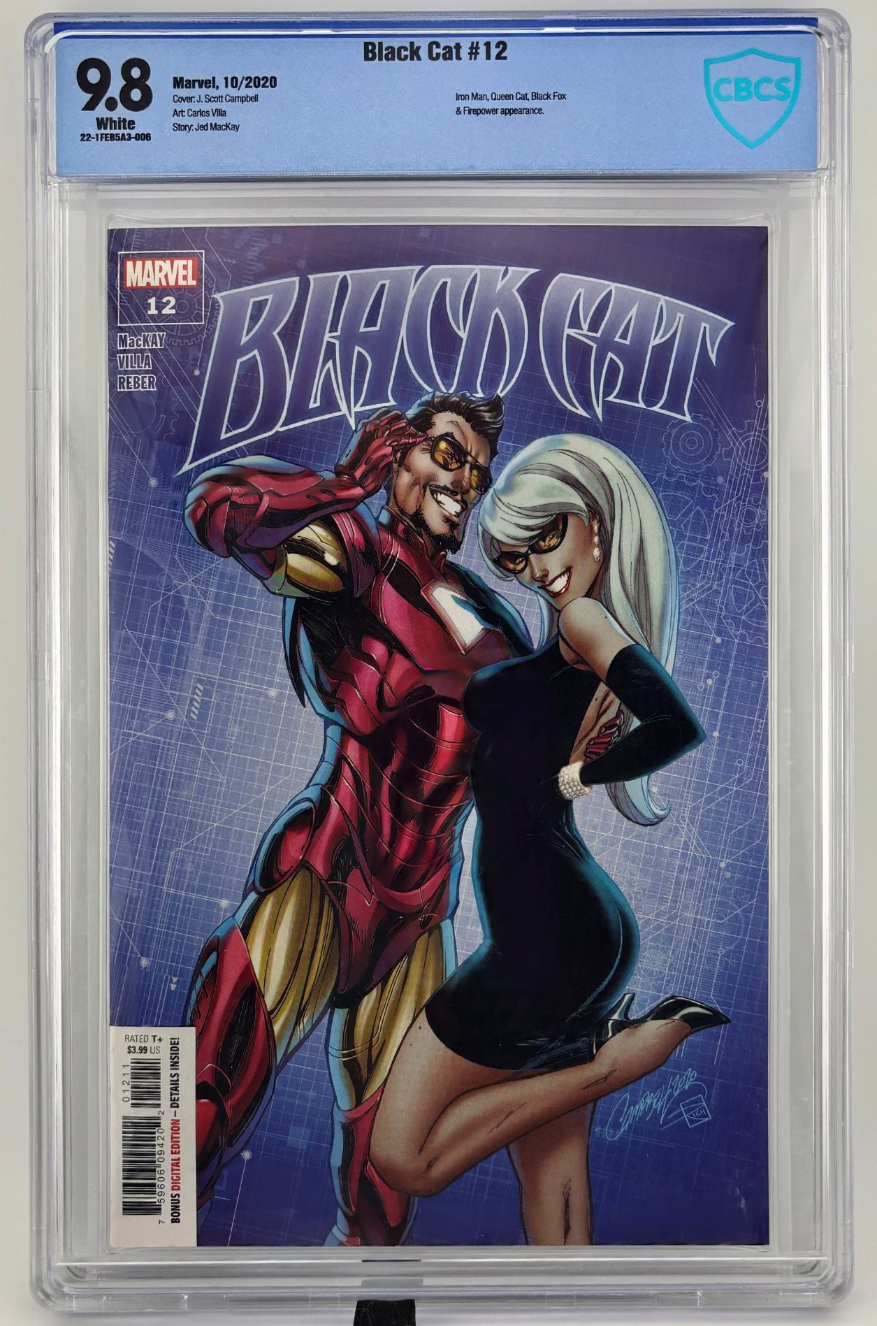 CBCS 9.8 Black Cat #12