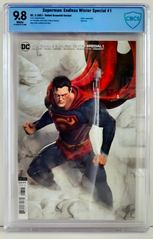 CBCS 9.8 Superman: Endless Winter Special #1