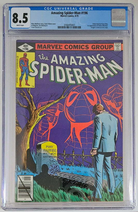 CGC 8.5 Amazing Spider-Man #196