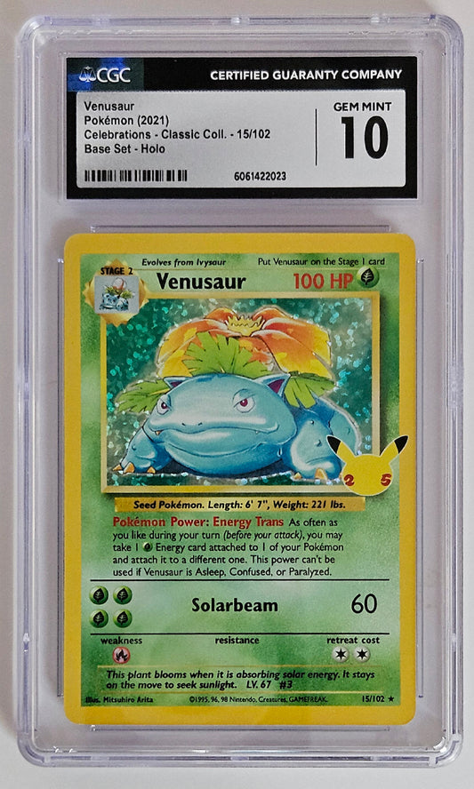 CGC 10 Venusaur Pokemon 2021