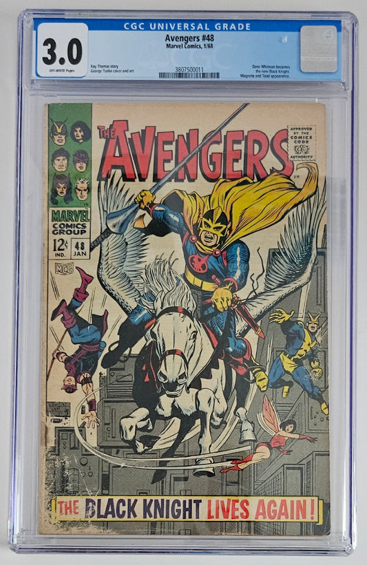 CGC 3.0 Avengers #48